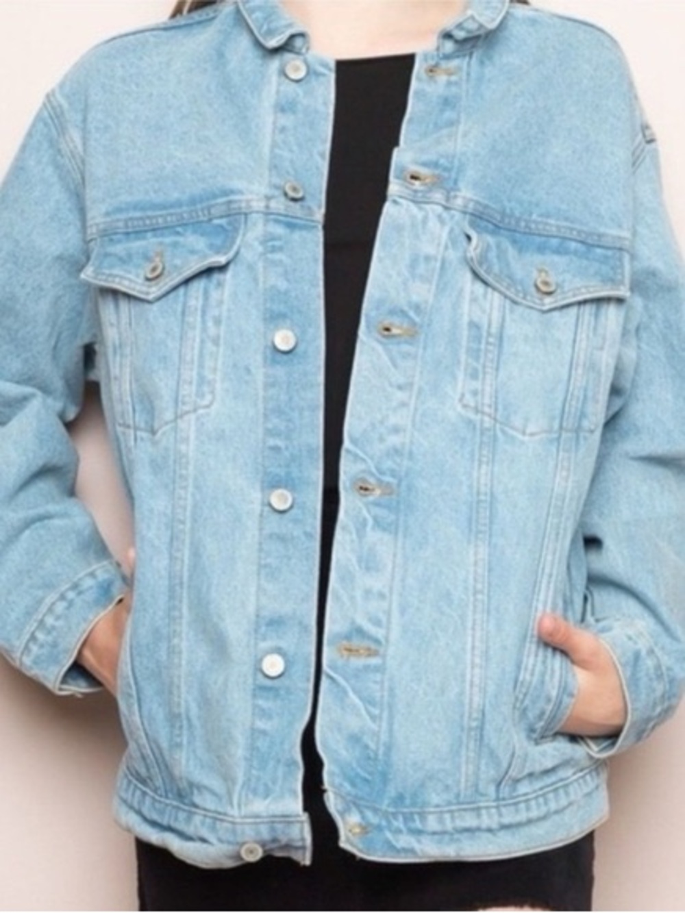 Brandy Melville Boyfriend Denim Jacket